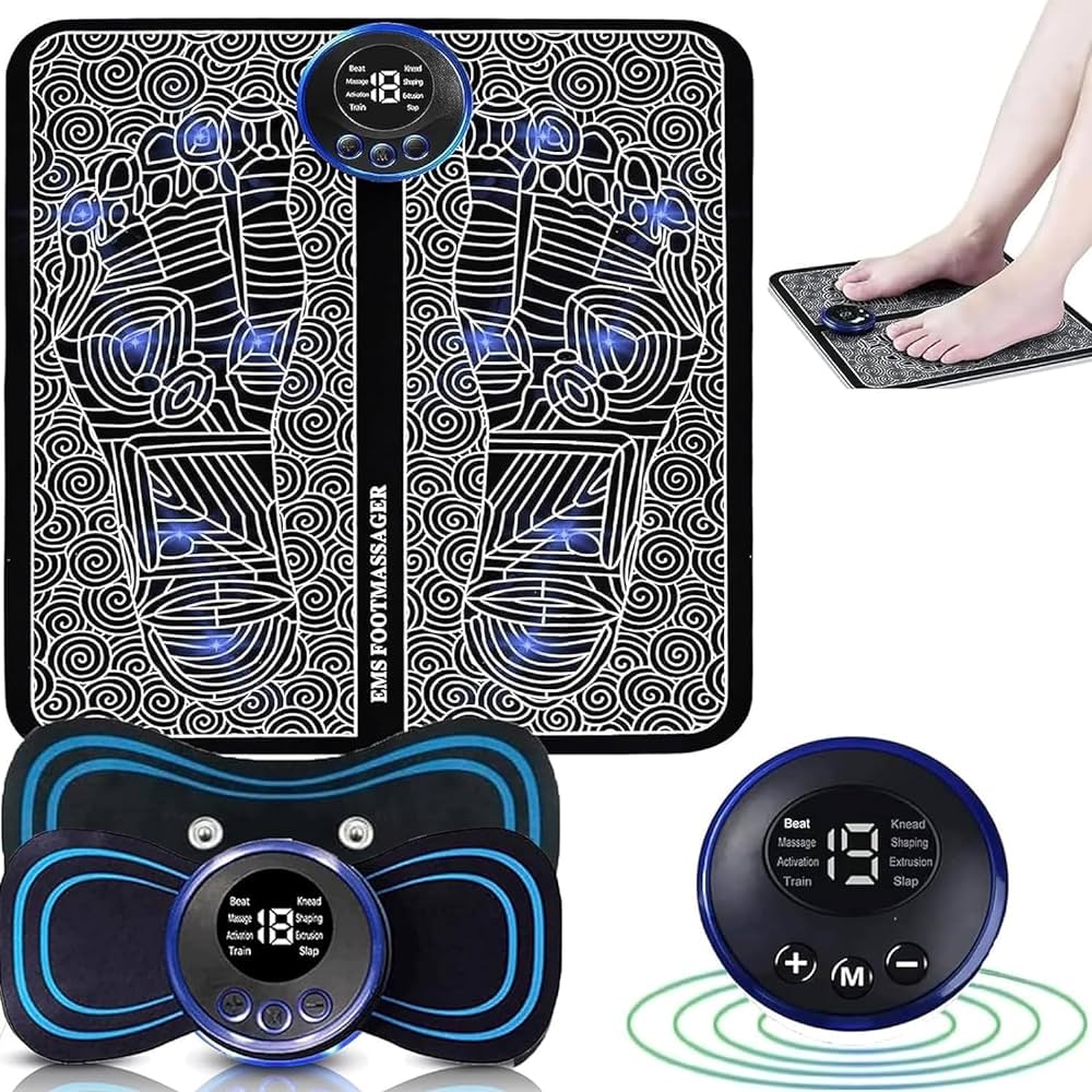 EMS Combo 1 Body Massager + 1Foot Massage