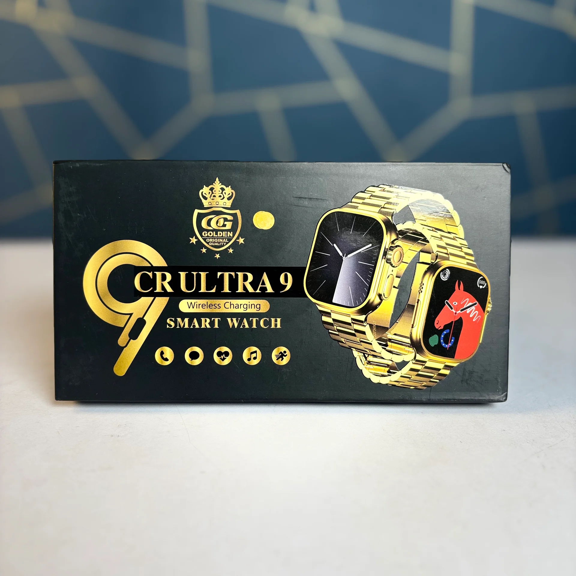 crultra9 wireless charging smart watch